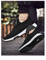 Men Sneakers No-slip Men Vulcanize Shoes Male Air Mesh Lace Up Wear-resistant Casual Shoes Tenis Masculino