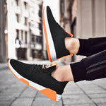 Men Sneakers No-slip Men Vulcanize Shoes Male Air Mesh Lace Up Wear-resistant Casual Shoes Tenis Masculino