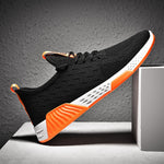 Men Sneakers No-slip Men Vulcanize Shoes Male Air Mesh Lace Up Wear-resistant Casual Shoes Tenis Masculino