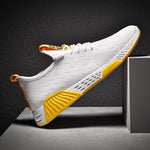 Men Sneakers No-slip Men Vulcanize Shoes Male Air Mesh Lace Up Wear-resistant Casual Shoes Tenis Masculino